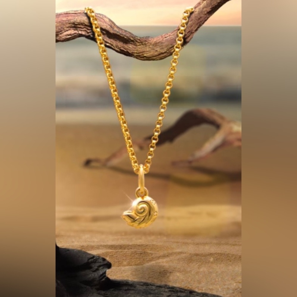 New Pandora Disney’s The Little Mermaid Seashell Necklace Set 2023